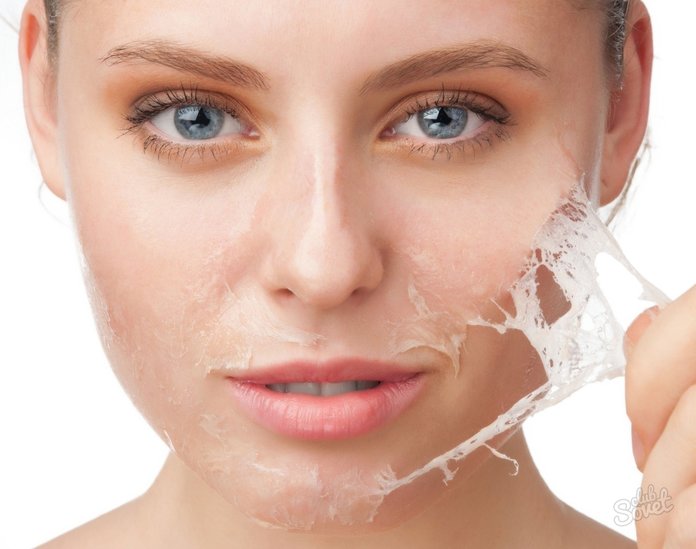 Comment choisir une crème pour peler la peau sur le visage?