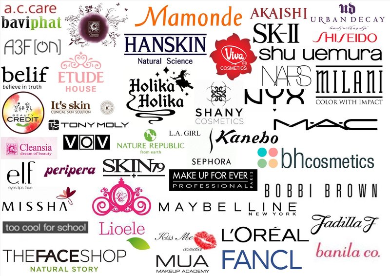 Wereldwijde cosmeticafabrikanten