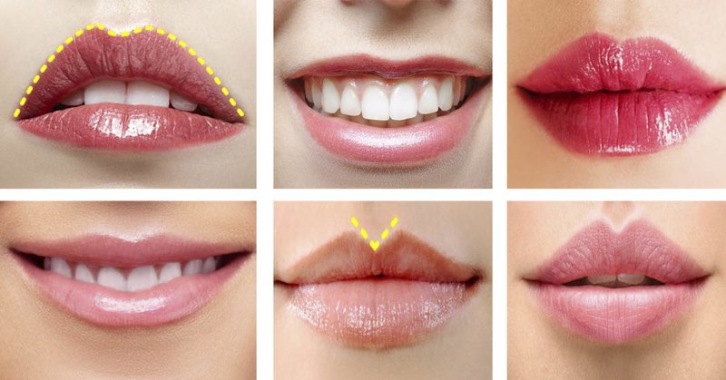 Kurią lūpų formą pasirinkti?