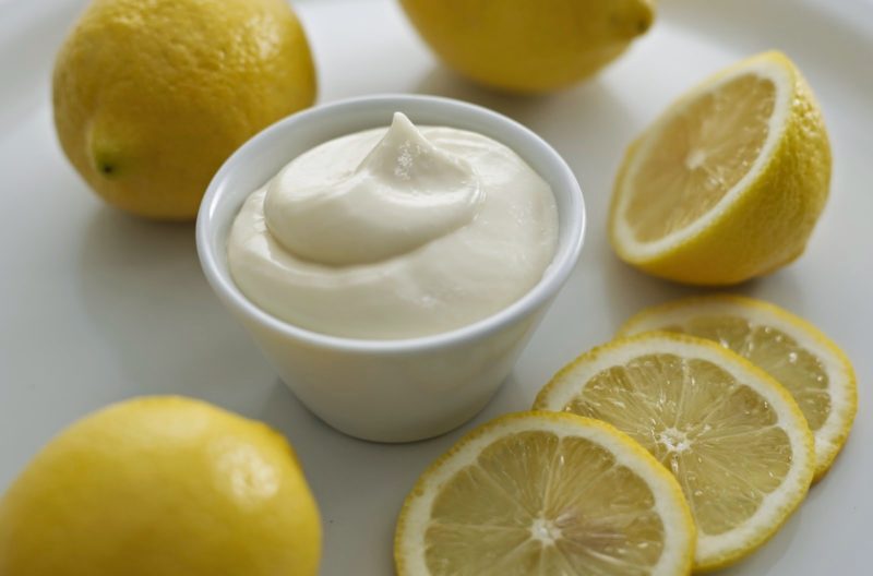 Majonéza a čerstvé citrony