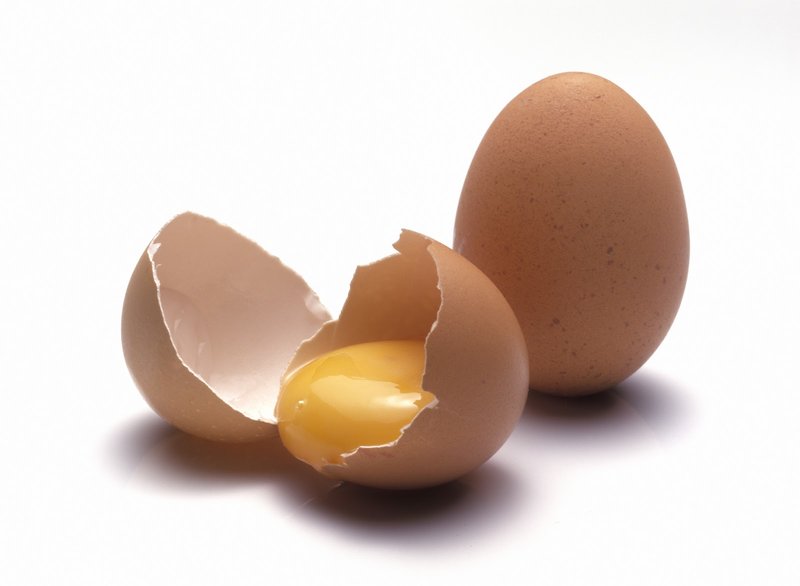 Разточете яйцето в изображението