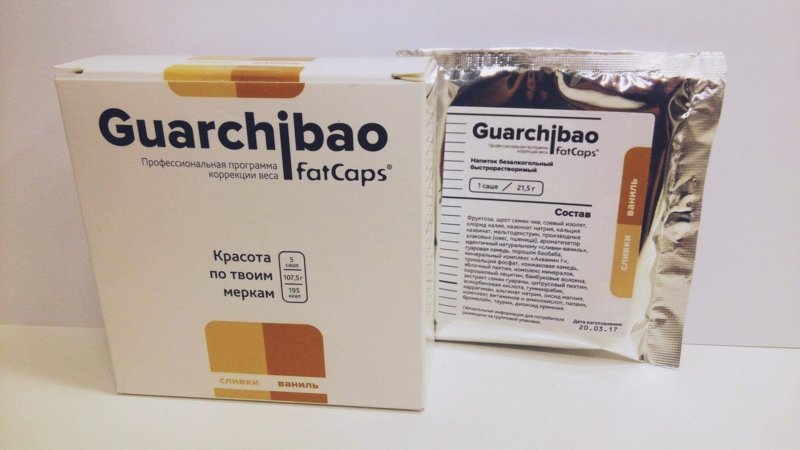 Lieknėjimo vaistas „Guarchibao“