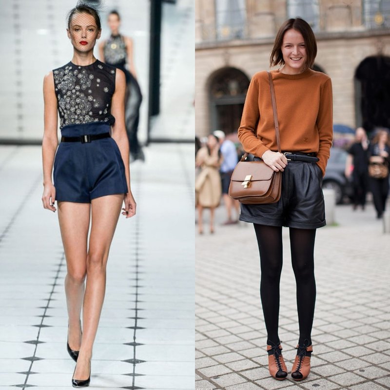 Модни тенденции на дамски къси панталони