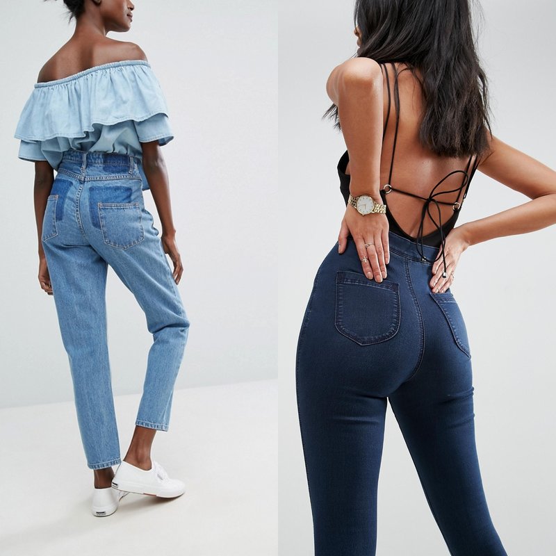 Jeans met hoge taille: nieuw 2019