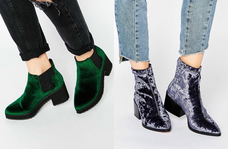 Velvet topánky: módne modely a súčasné farby
