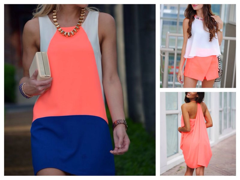 Tendance Live Coral Looks