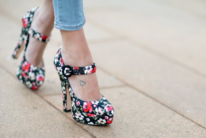 Květinové boty