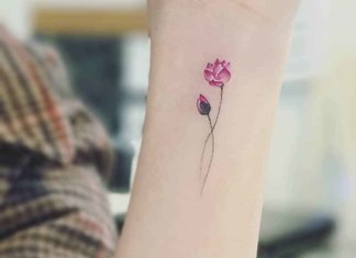 Tatuiruotė ant riešo mergaitei