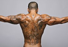 Mode-tatoeages voor mannen