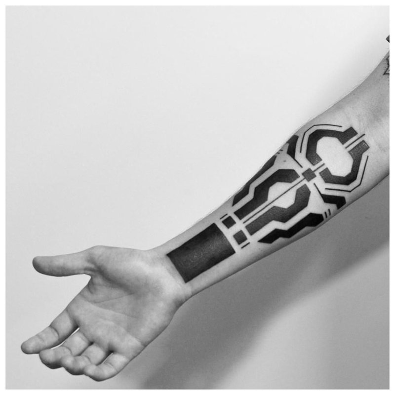 Cyberpunk tetoválás