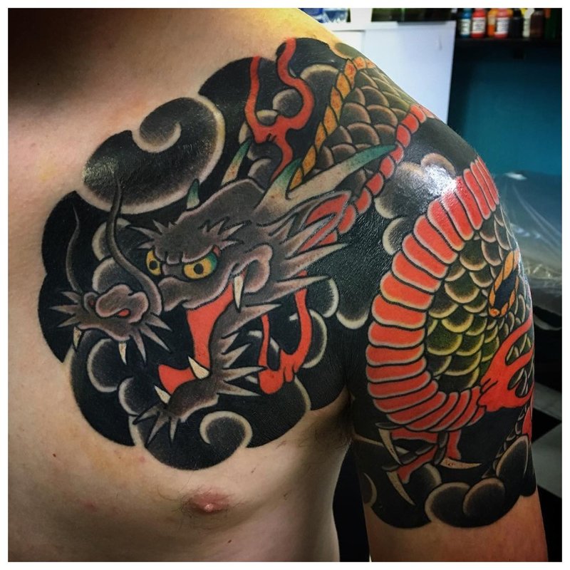 Dragon татуировка