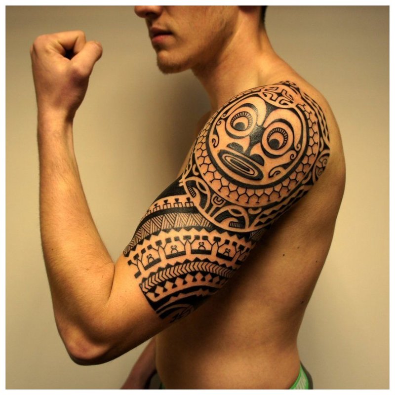 Polynesië-tatoeage