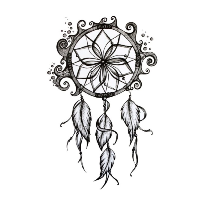 Amulet - schets voor tattoo