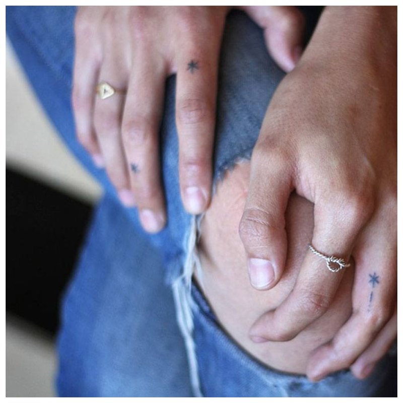 Tatuaż dłoni
