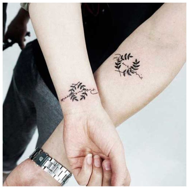 Podwójny tatuaż dla par