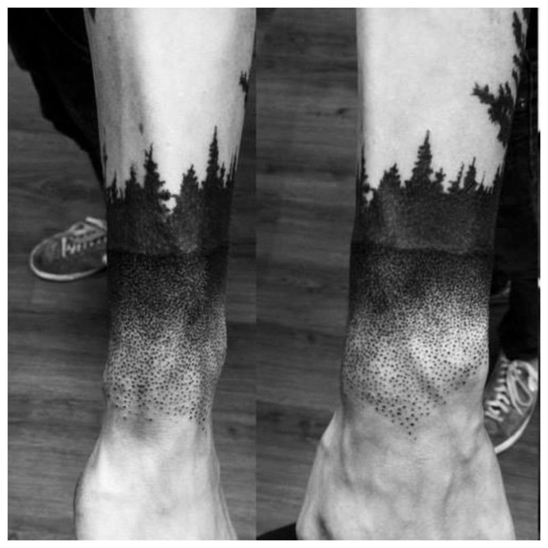 Tetování na lidské paži