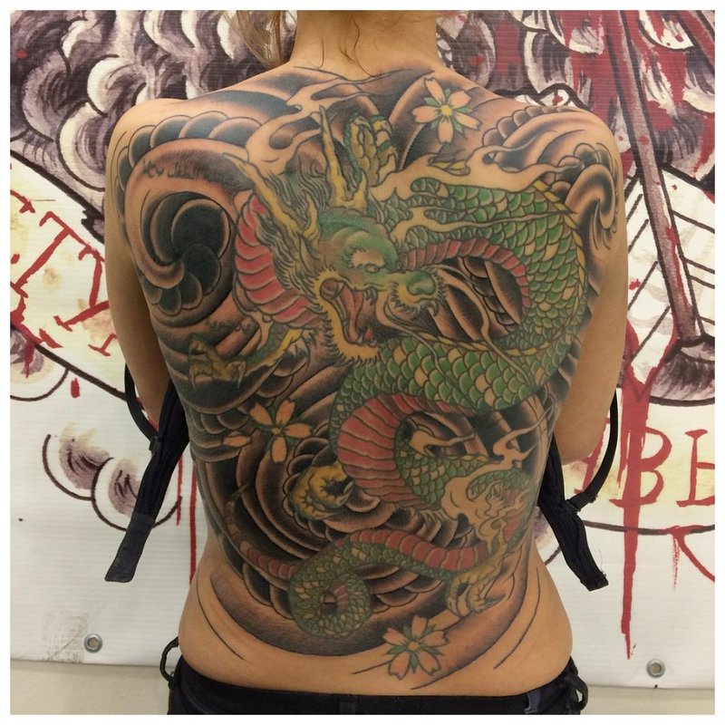 Tehnica orientală a tatuajului