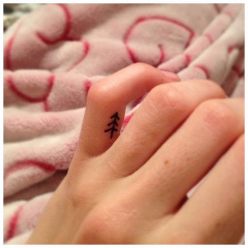 Tatuaż na palec