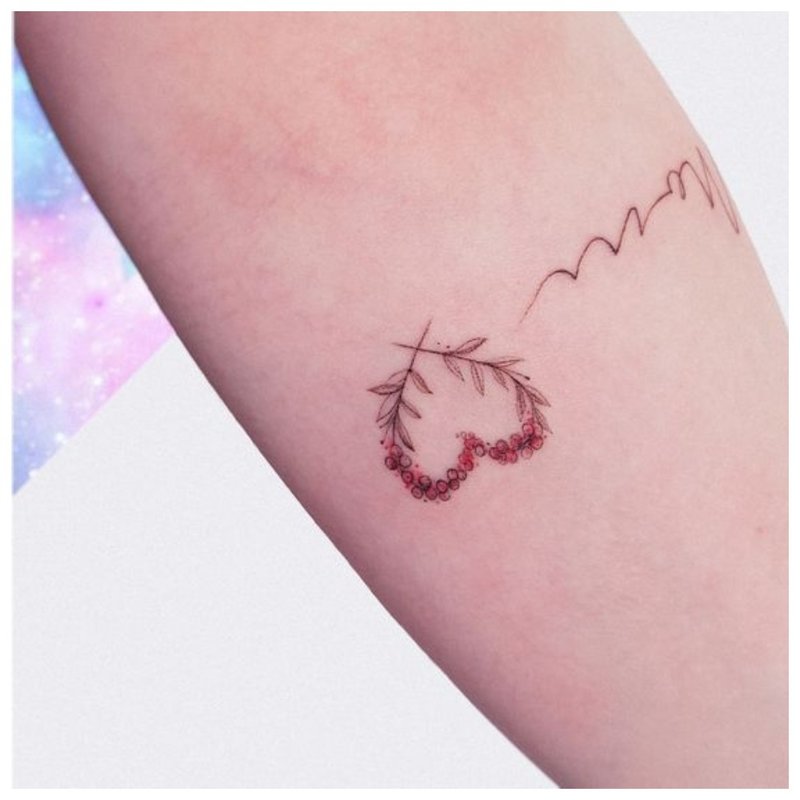 Srdce tetování