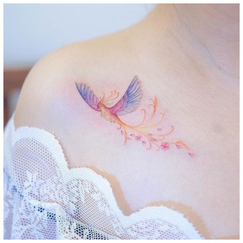 Piękny tatuaż