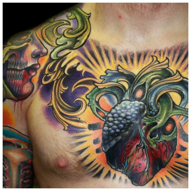 Szív tetoválás