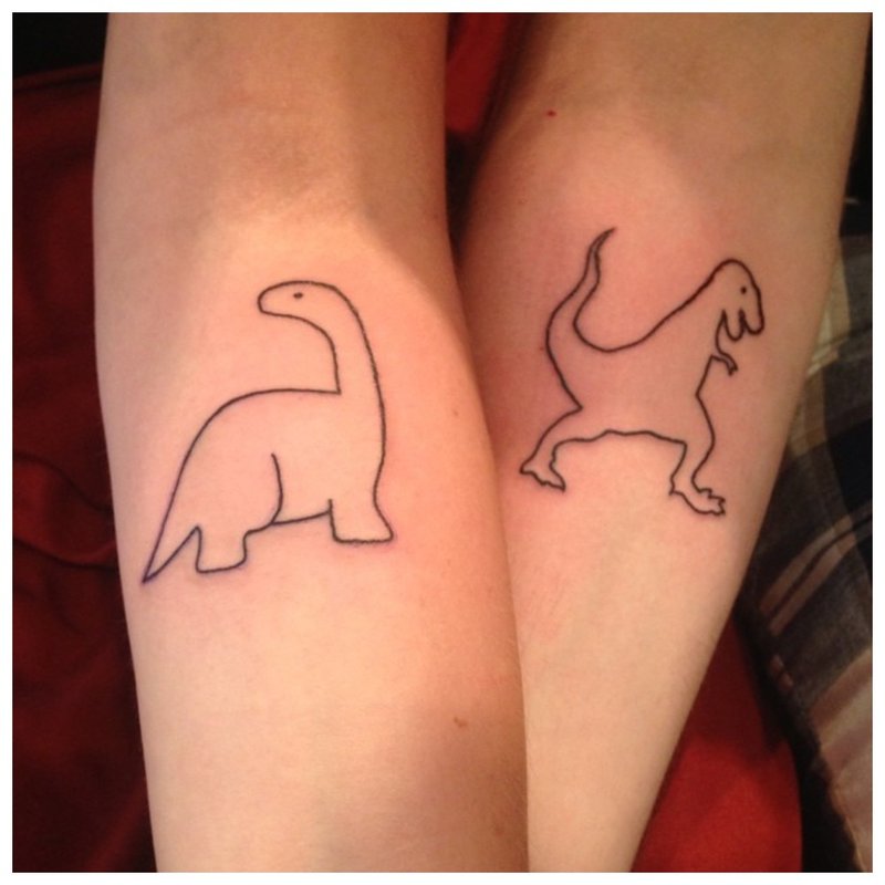 Tatuaż zwierząt dla miłośników