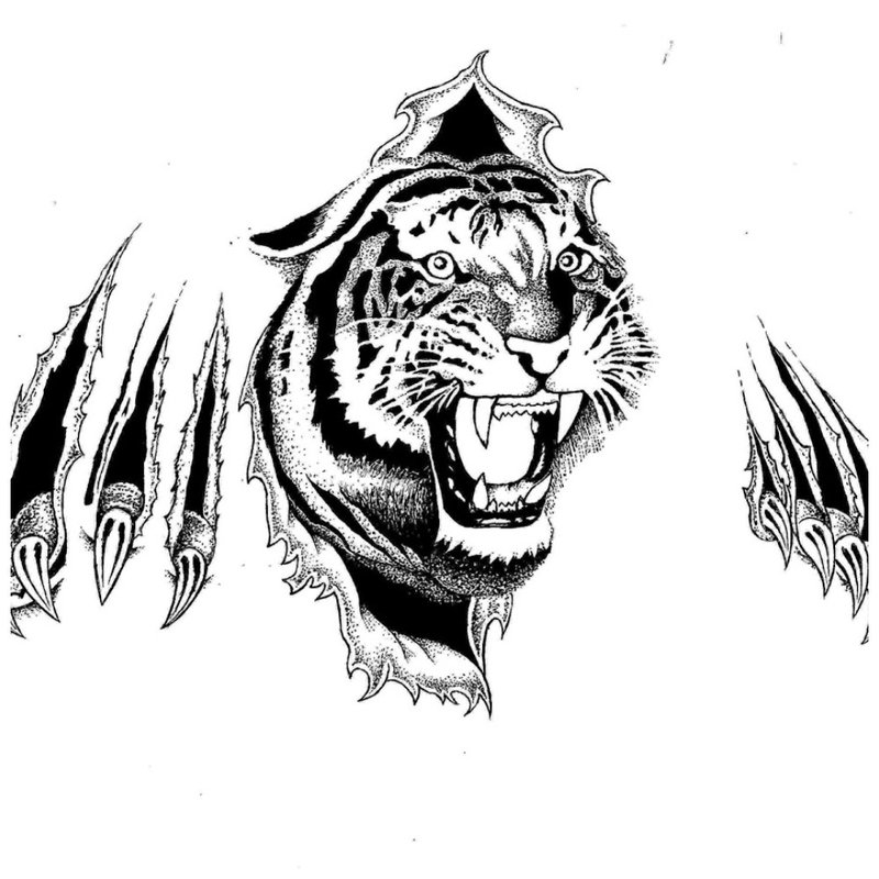Skica životinja za tetovažu
