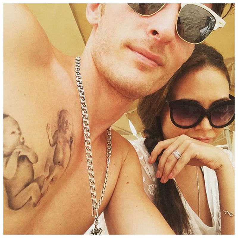 Pavel Volya - tatoeage op de borst